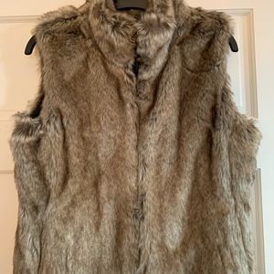 Banana Republic fur blazer size small